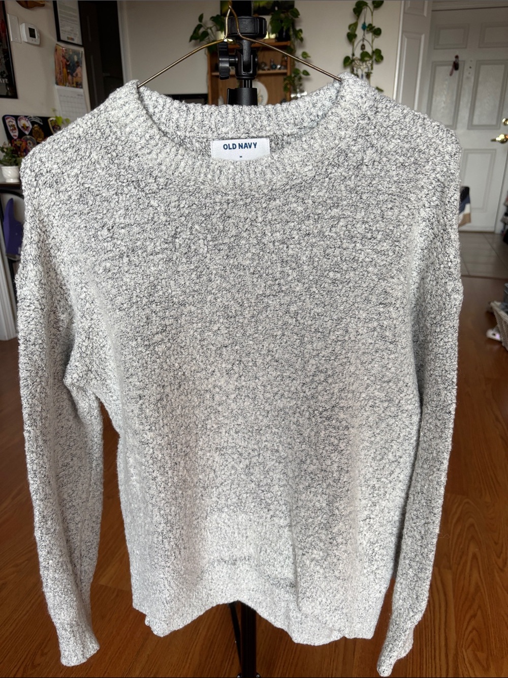 Old Navy Gray Crew Sweater